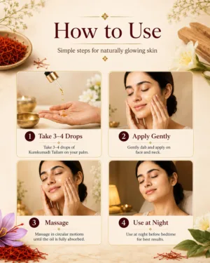 Kumkumadi Tailam Classical Face Oil 20ml – product image 5 of 8
