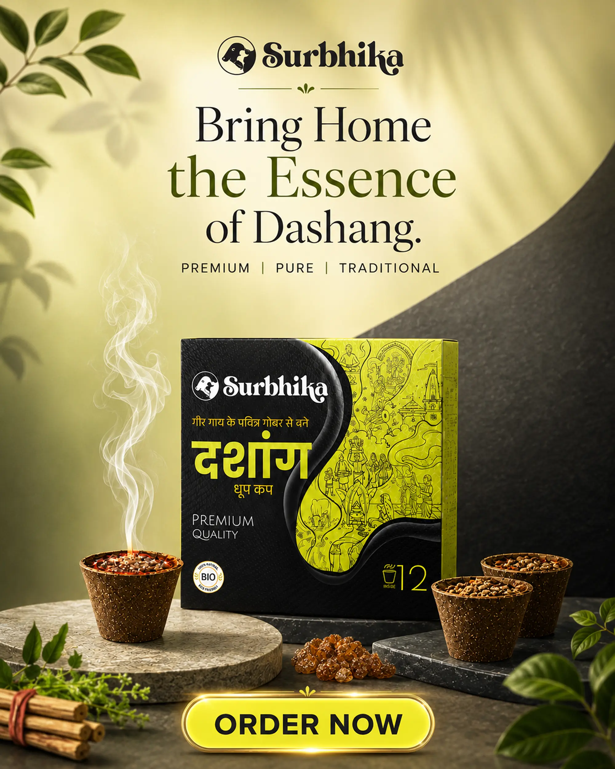 DASAING DHUP CUP (7) Surbhika Dasang Dhoop Cup – 12 Cups – product image 7 of 7