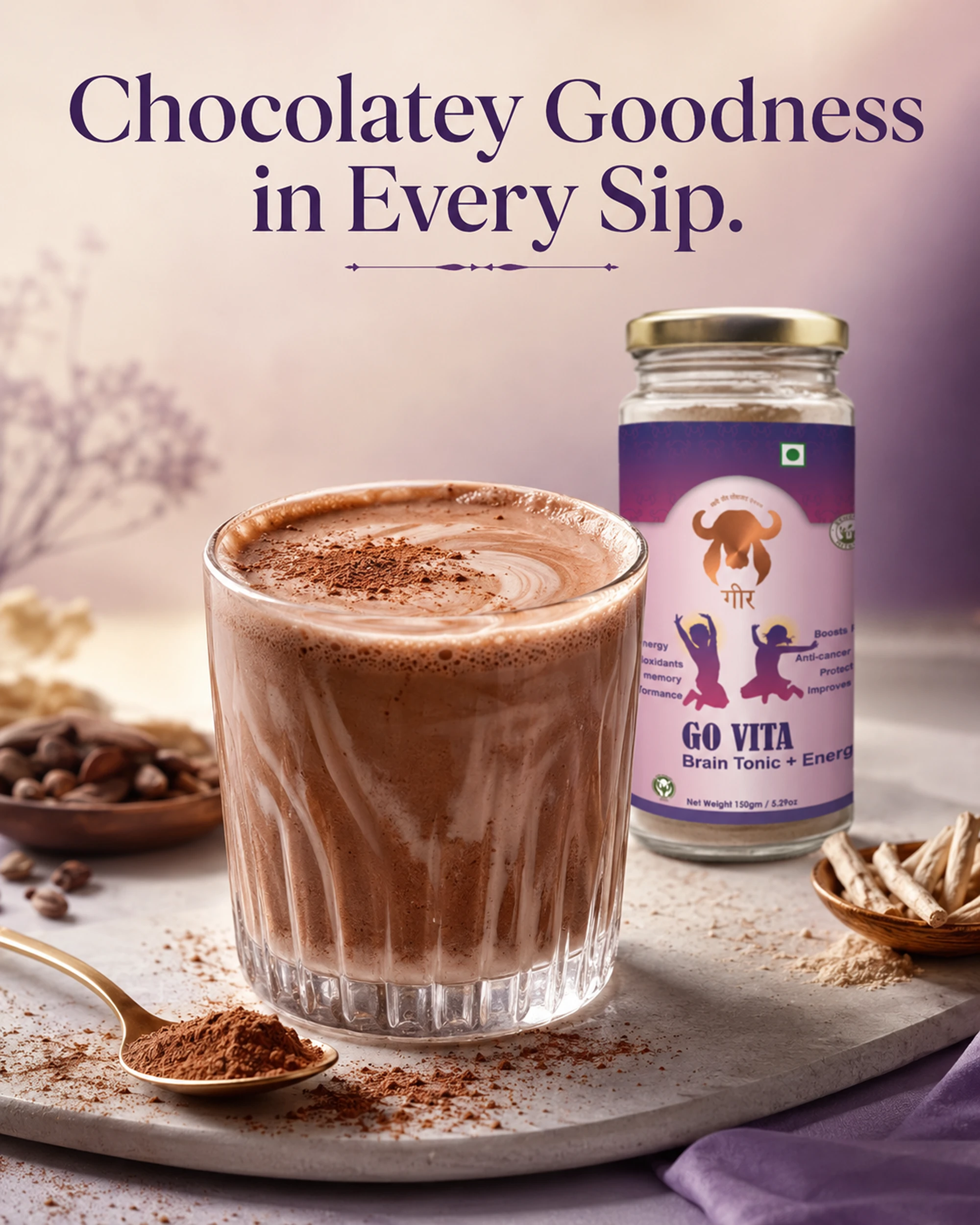 GO VITA (3) Go Vita Traditional Herbal Drink Mix 150g – product image 3 of 9
