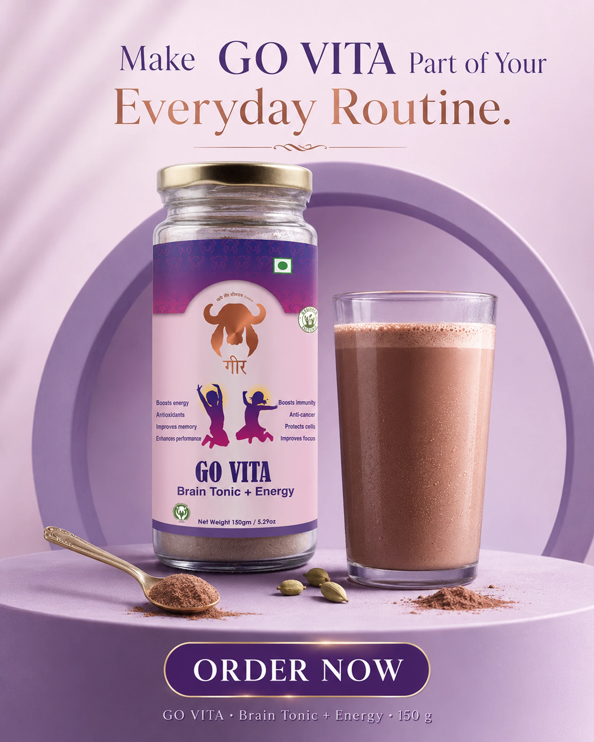 GO VITA (9) Go Vita Traditional Herbal Drink Mix 150g – product image 9 of 9