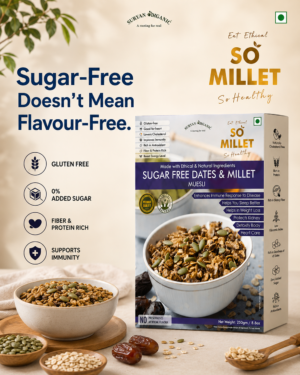 Sugar Free Dates & Millet Muesli 250g – product image 1 of 9