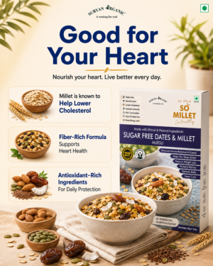 Sugar Free Dates & Millet Muesli 250g – product image 4 of 9