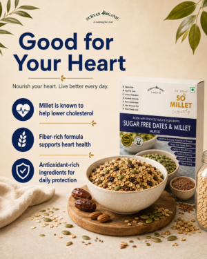 Sugar Free Dates & Millet Muesli 250g – product image 8 of 9