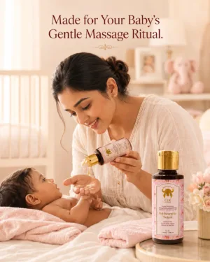 Gir Gauveda Bal Swarnika Tailam Baby Massage Oil 100ml – product image 5 of 8
