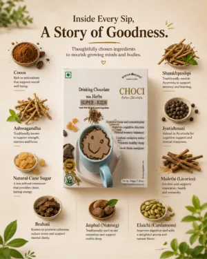 CHOCI Drinking Chocolate with Herbs 200g – product image 3 of 7