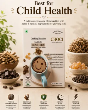 CHOCI Drinking Chocolate with Herbs 200g – product image 6 of 7