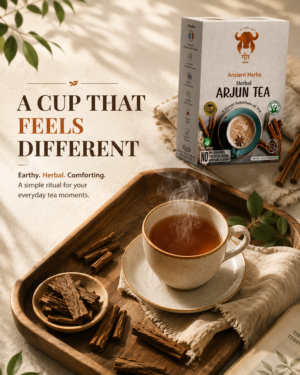 Arjun tree bark used for Gaur Herbal Arjun Tea