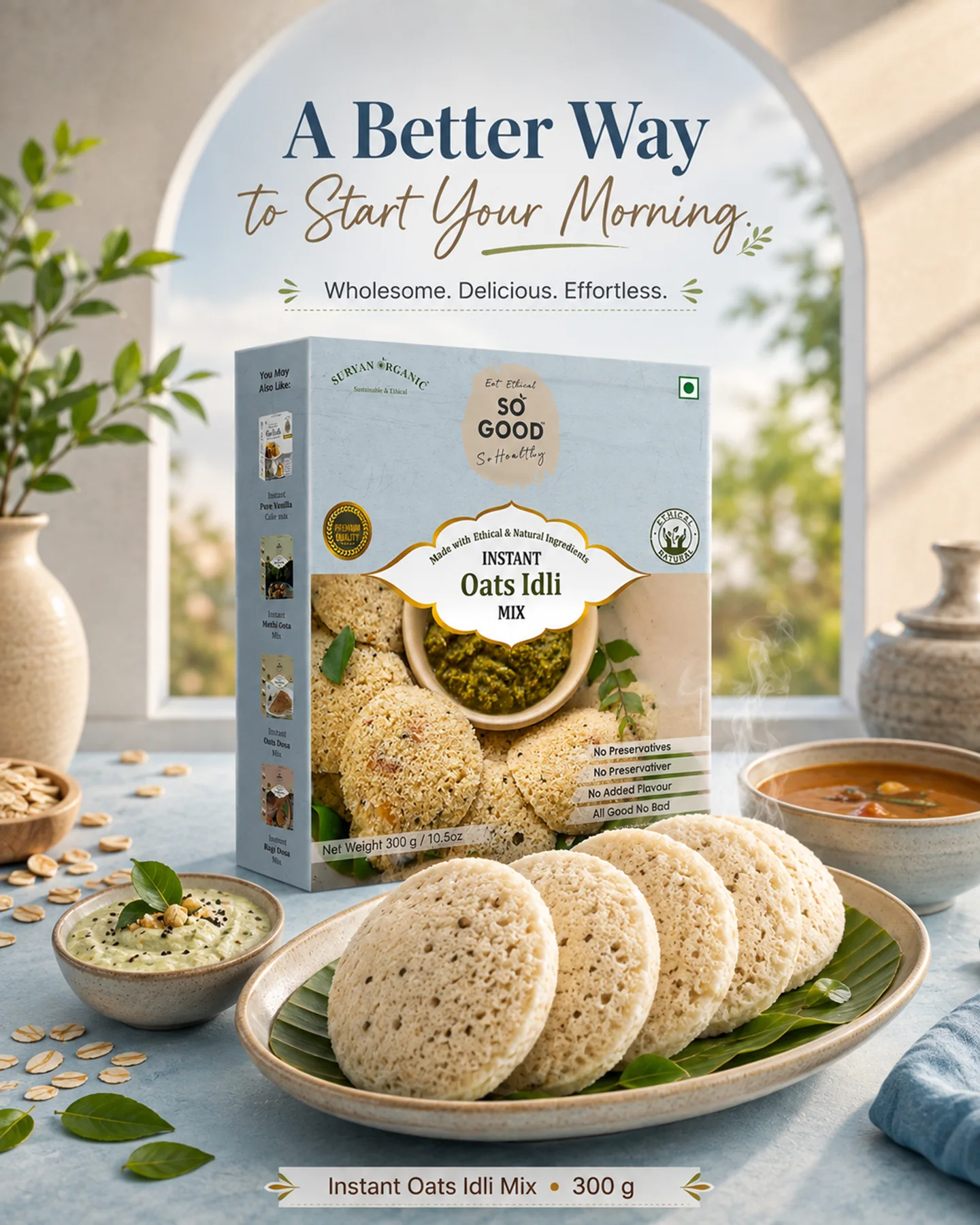 Instant Oats Idli Mix 300g – product image 1 of 7