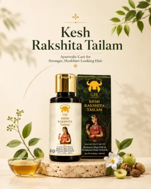 Gir Gauveda Kesh Rakshita Tailam Hair Oil 100ml – product image 1 of 8