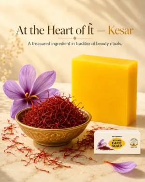 Gau Sanskriti Mantraushadhi Kesar Face Soap – product image 6 of 8