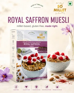 Royal Saffron Millet Muesli 250g – product image 1 of 12