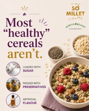 Royal Saffron Millet Muesli 250g – product image 5 of 12