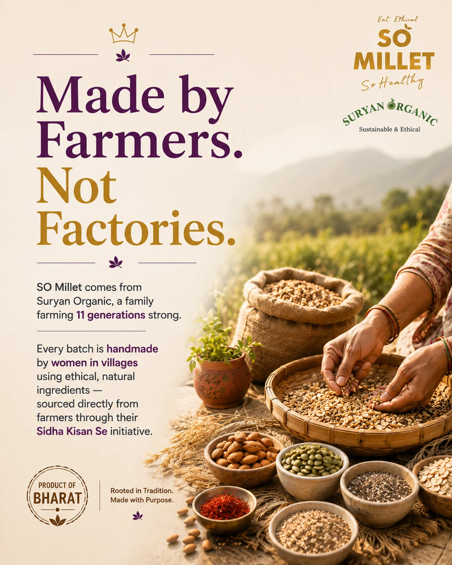royal-saffron-millet-muesli-250g-07 Royal Saffron Millet Muesli 250g – product image 7 of 12