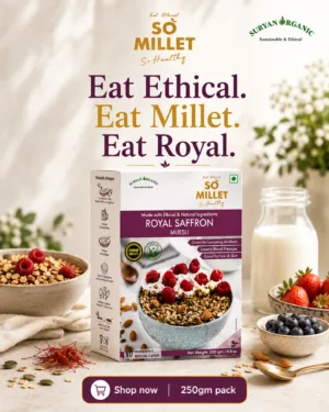 Royal Saffron Millet Muesli 250g – product image 12 of 12