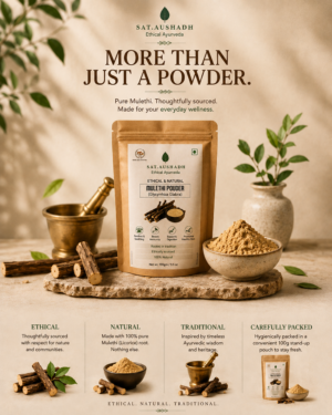 Sat.Aushadh Mulethi Powder 100g – product image 3 of 7