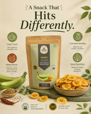 So Good Magic Masala Banana Chips 100g – product image 3 of 9
