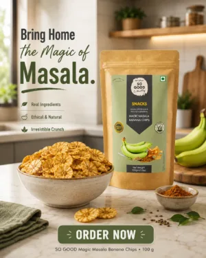 So Good Magic Masala Banana Chips 100g – product image 8 of 9