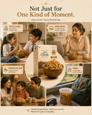 So Good Millet Chivda Digestive Trail Mix 100g – product image 8 of 9