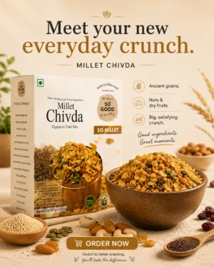 So Good Millet Chivda Digestive Trail Mix 100g – product image 9 of 9