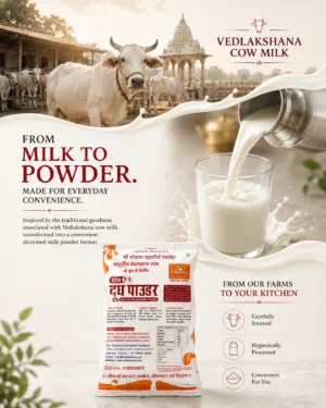 Vedic A2 Skimmed Milk Powder 500g – product image 2 of 8